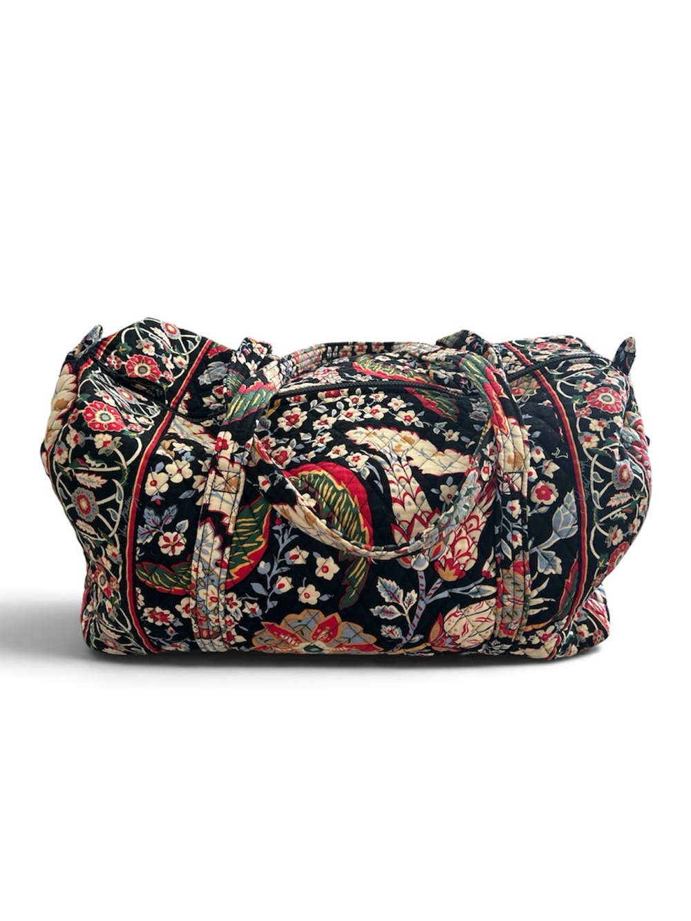 Vera Bradley “Versailles” Pattern Quilted Duffel Bag